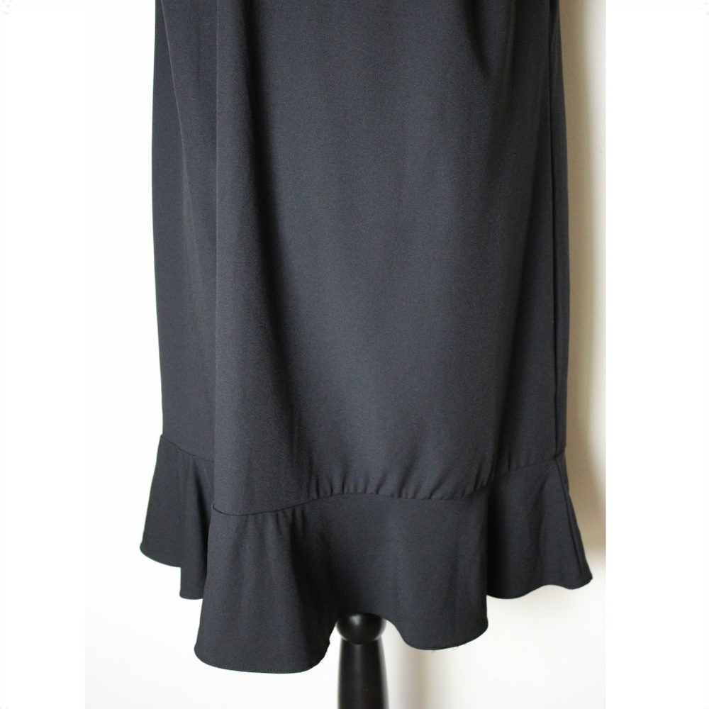 NWOT PLUS Nicole Miller Black Dress Sizes 16W - Picture 4 of 6